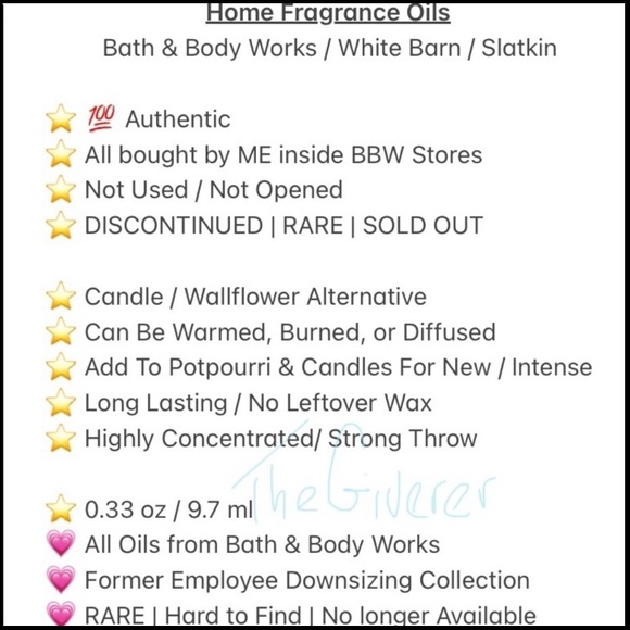 BREATHE DELIGHT Home Fragrance Oil Bath & Body Works - Picture 6 of 7